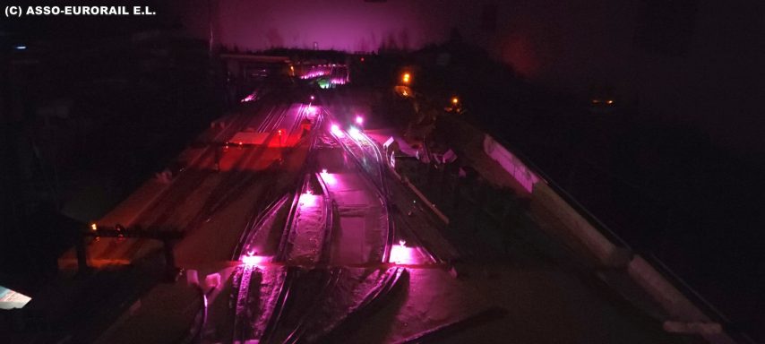 Essai de la signalisation lumineuse. Essai de la signalisation lumineuse.